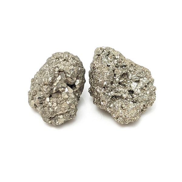 Pyrite Raw Palm Stones // Fool's Gold, Silver, Handmade, Natural, Crystals, Healing, Collectable, Unpolished, Nature, Minerals, Gemstones