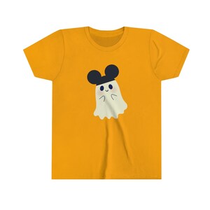 Cute Ghost Kid&#39;s Halloween Shirt - Ghost Ears Shirt - Not-So-Scary Halloween Shirt - Theme Parks Party Shirt