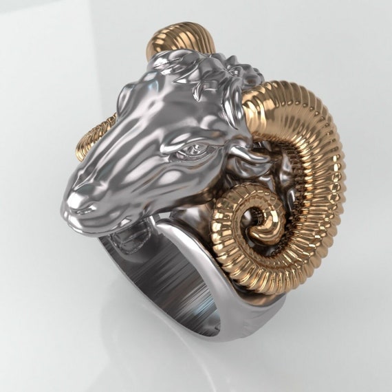 gucci ram ring