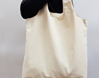 3 pcs - 100% cotton canvas bag, eco friendly cotton fabric, Style#105