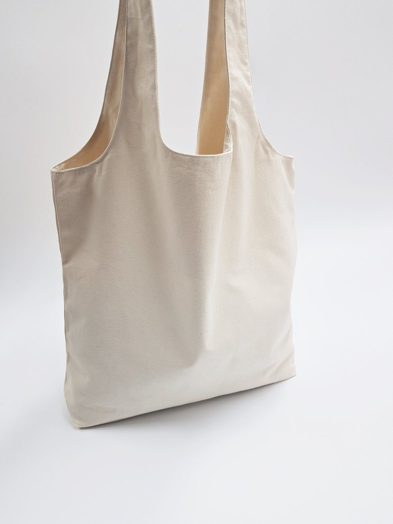 100% cotton canvas bag, eco friendly cotton fabric, Style105 image 1