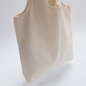 100% cotton canvas bag, eco friendly cotton fabric, Style105 image 3
