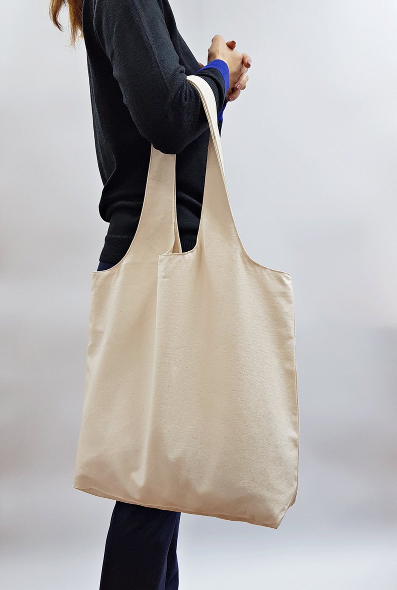 100% cotton canvas bag, eco friendly cotton fabric, Style105 zdjęcie 6