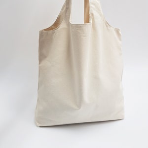 100% cotton canvas bag, eco friendly cotton fabric, Style105 image 8