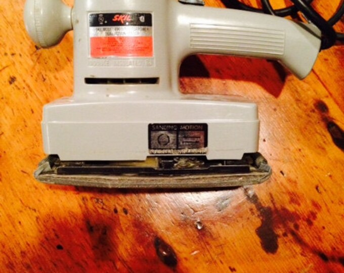 Vintage SKIL Model 490 Sander Etsy