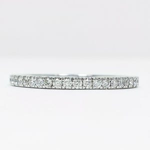 Vera Wang Love Collection Diamond Anniversary Wedding Band in 14K White Gold
