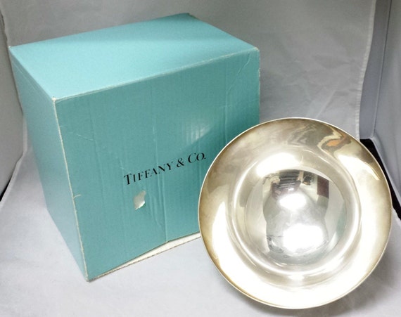 antique tiffany sterling silver bowl