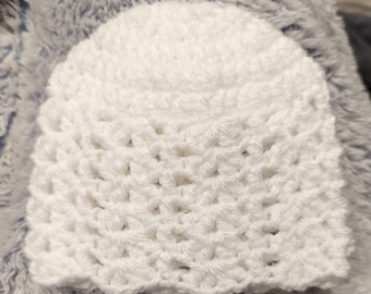 0-3 Month Old Baby Crochet Hat Pattern (pdf)