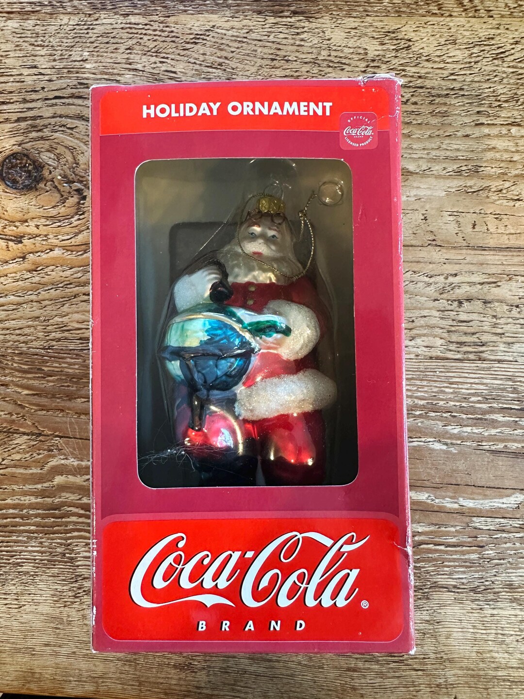 Kurt Adler Coca-Cola Santa in Sleigh Tabletop Christmas Decoration, 10