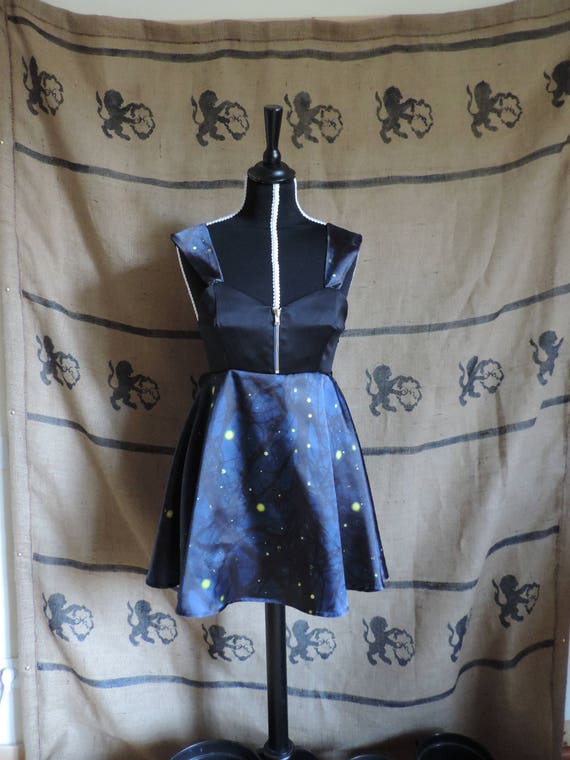 fantasy dream satin dress