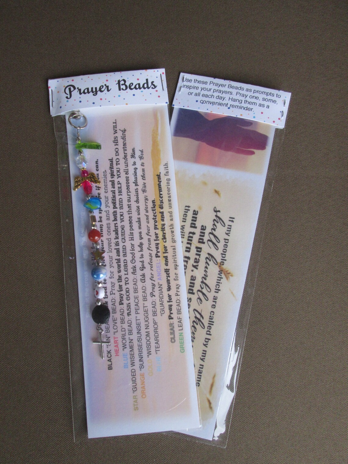 Christian Prayer Beads Etsy