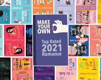 Make Your Own Mini Books - Top Rated Romance 2021 - Book Covers Digital Download