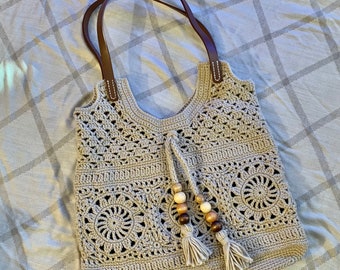 Boho Shoulder Bag ( handbag / purse )