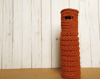 Crochet Wine Bottle Tote (Bag, Cozy, Sleeve, Holder)