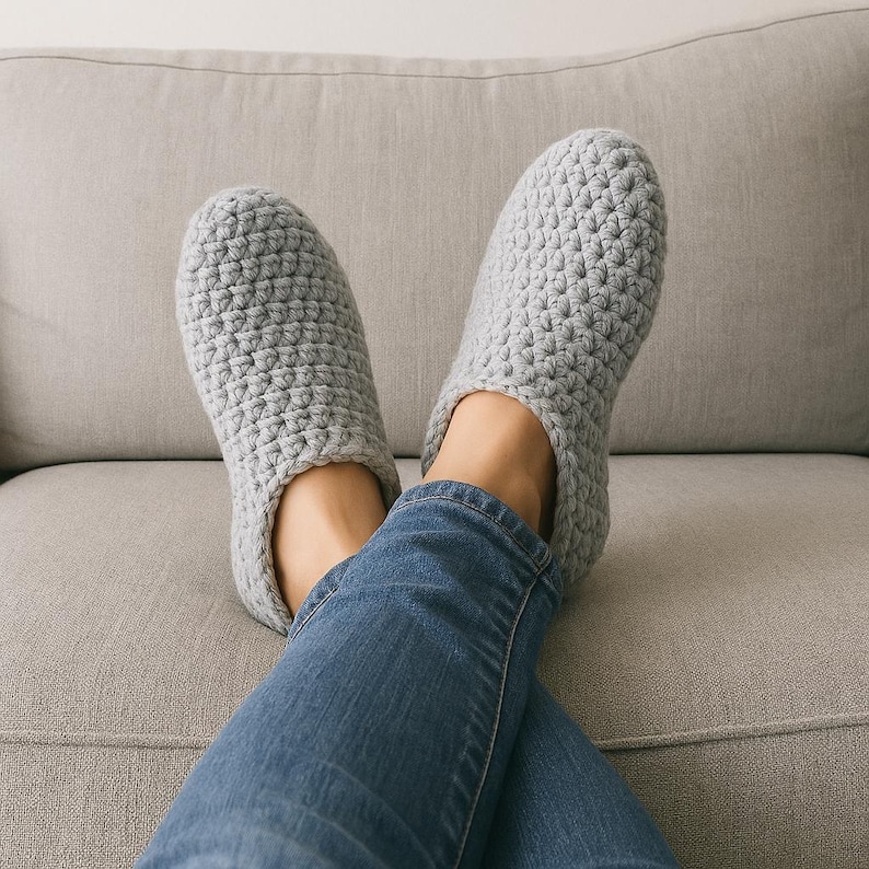 Cozy Slipper Socks, Indoor Lounging Accessories, Mens and Women's Sizes, Slippers, Soft Shoes, Warm image 1