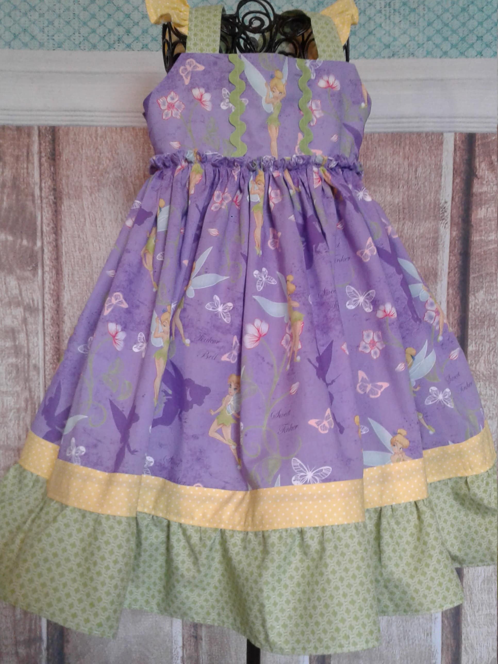 Disney's Tinkerbell Ready to Ship Party Fancy Dress Sizes - Etsy