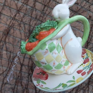 Whimsical Garden Art!! Springtime Bunny - Etsy