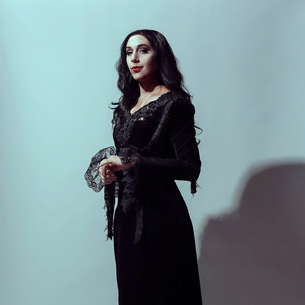 Morticia Addams Dress Downloadable Cosplay Template