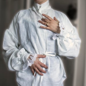 18th Century Linen Shirt Pattern Template