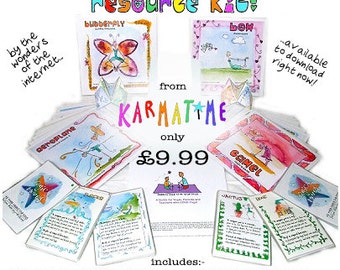 Enseigner aux enfants le kit de ressources de yoga de Karmatime - Magical Yoga for Kids
