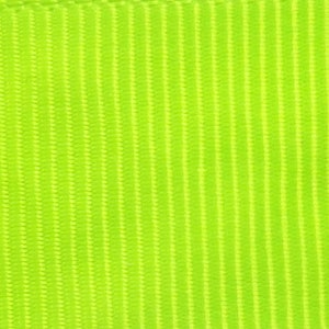 Neon Grünes Ripsband Meterware - 2,8cm & 3,5cm Großhandels-Band - Bastelbedarf - Nähen - Haarschleifenband - BANDVERSAND