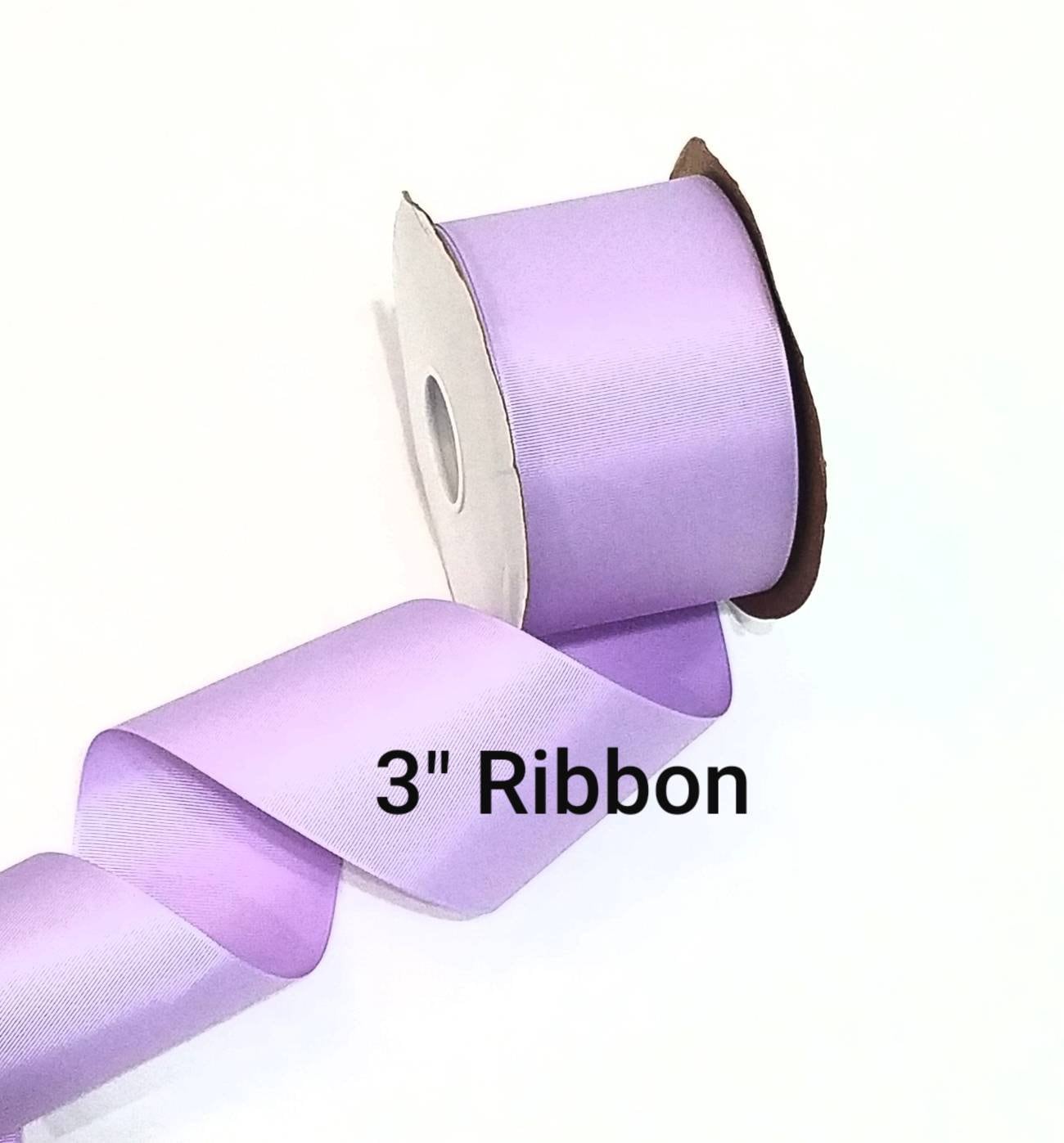 Grosgrain Ribbon Cream 7/8in x 20yds - 079856173978