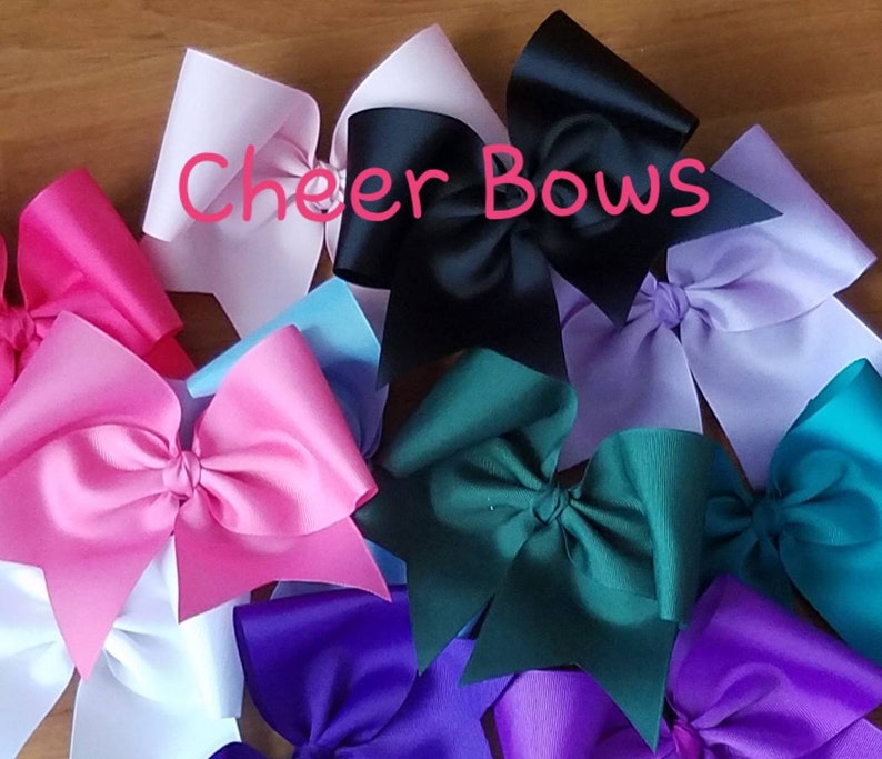 Cheer Bows Cheerleading Hair Bows Wholesale Cheer Bows Etsy UK