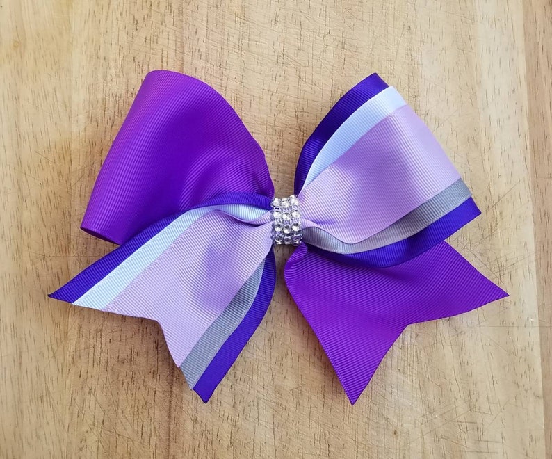 Tik Tok Cheer Bows Tik Tok Bows Cheerleading Hair Bows Etsy