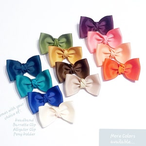 Fall Hair Bow U Pick 2&quot; Mini Hair Bows - Fiocco piccolo - Fiocco bambina - Papillon ragazzi - Fascia per fiocco neonato - fermagli per capelli bambino - Boutique