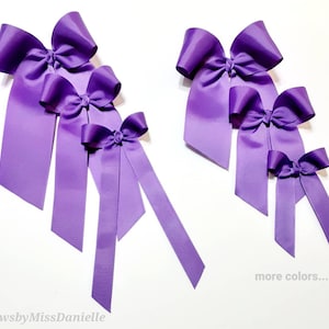 Tail Hair Bow - Classic Bows - Baby Bows - Cheer Bows - Hair Bows - Boutique hair bow - Hair Accessories - girls hair bow - Long Tail Bow