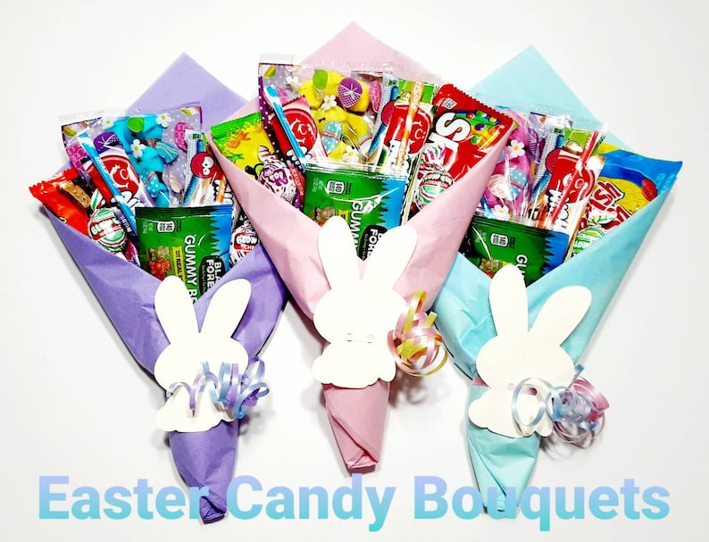 Easter Candy Bouquets