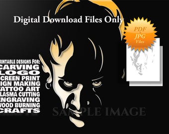 Daunt-Carving/Cutting Pattern Digital Download