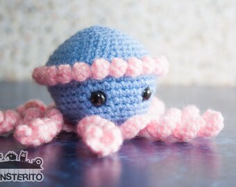 Octopus .PDF pattern! Amigurumi pattern how to crochet octopus.