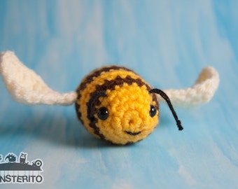 Bee .PDF pattern! Amigurumi pattern how to crochet bee.