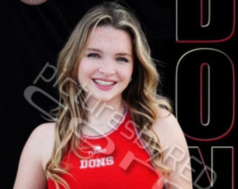 Printed Vinyl Waterpolo Custom Sports Banner - Senior Sports Banners - Senior Night Gifts ~ Graduation ideas - Waterpolo Gifts- Waterpolo