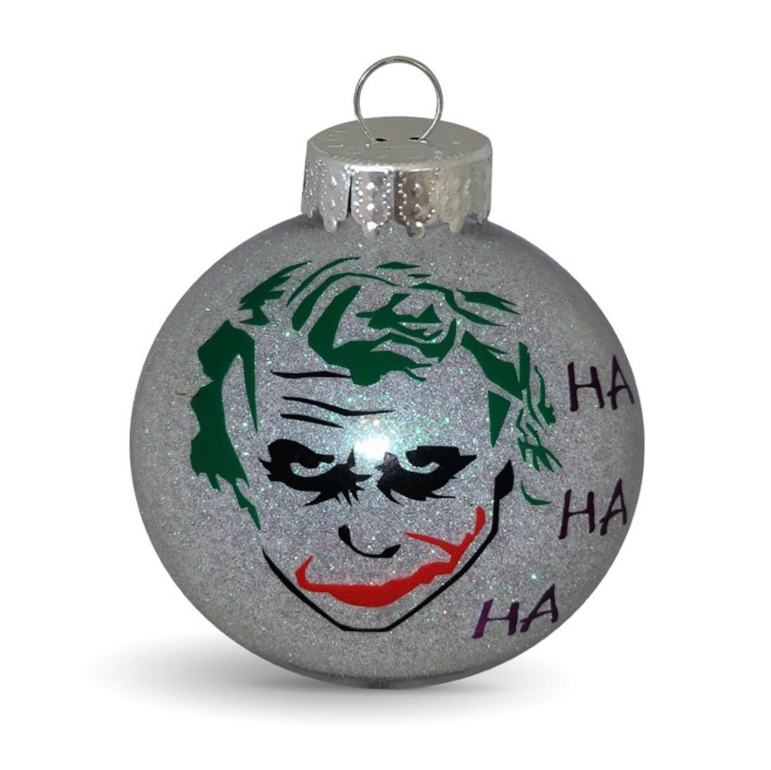 Personalized Custom Unique Joker Christmas Ornaments Joker Etsy