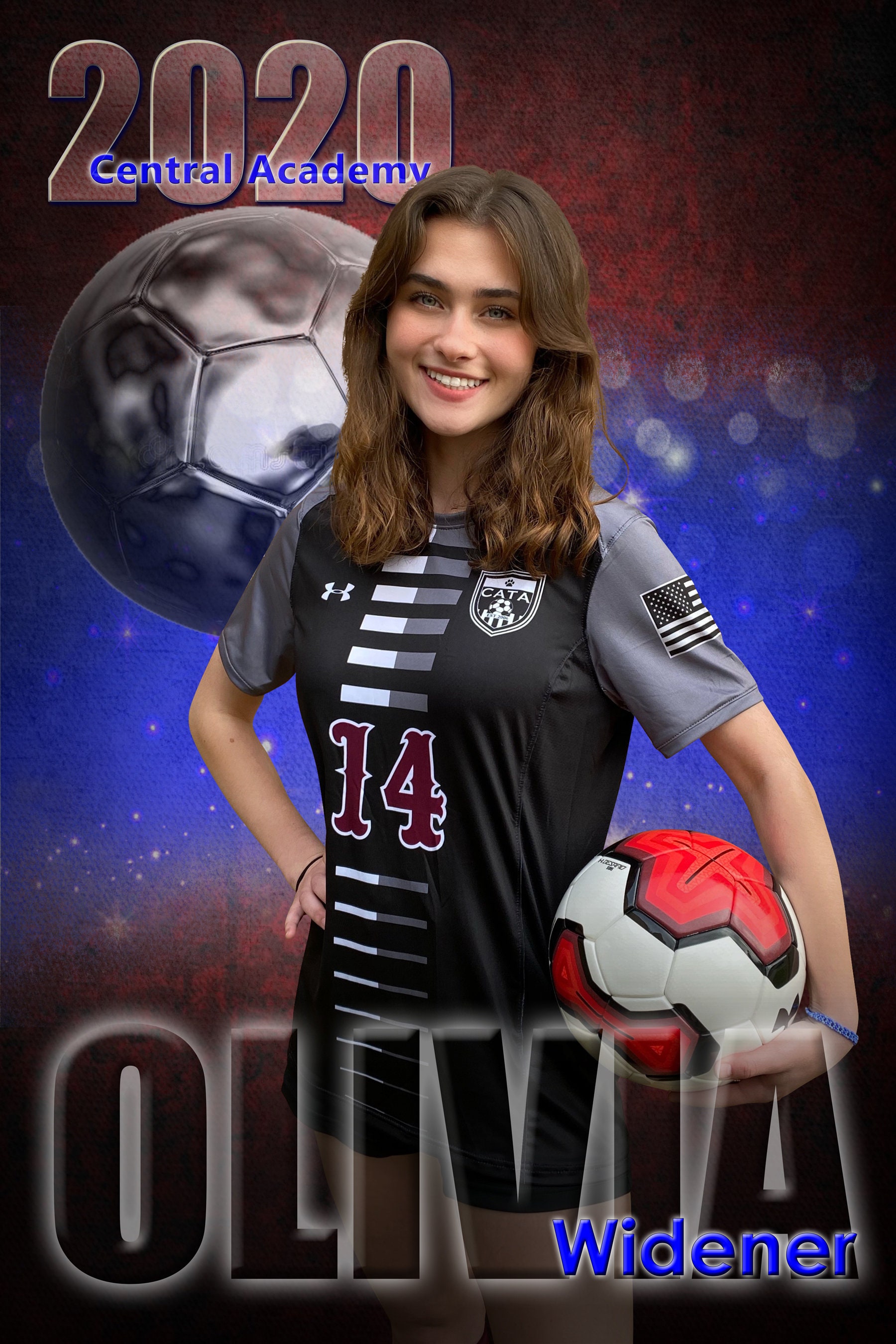 Printed Vinyl Soccer Custom Sports Banner Senior Sports | Etsy