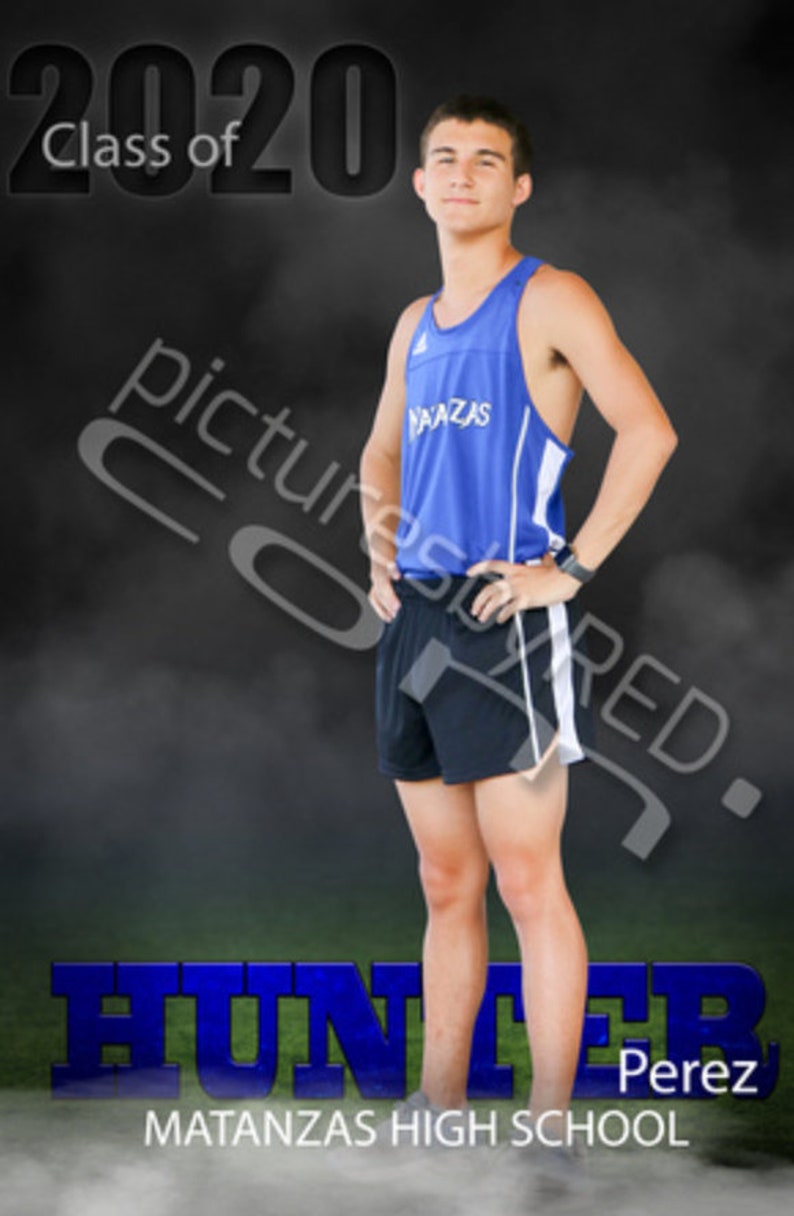 Printed Vinyl Track and Field Custom Sports Banner Senior - Etsy