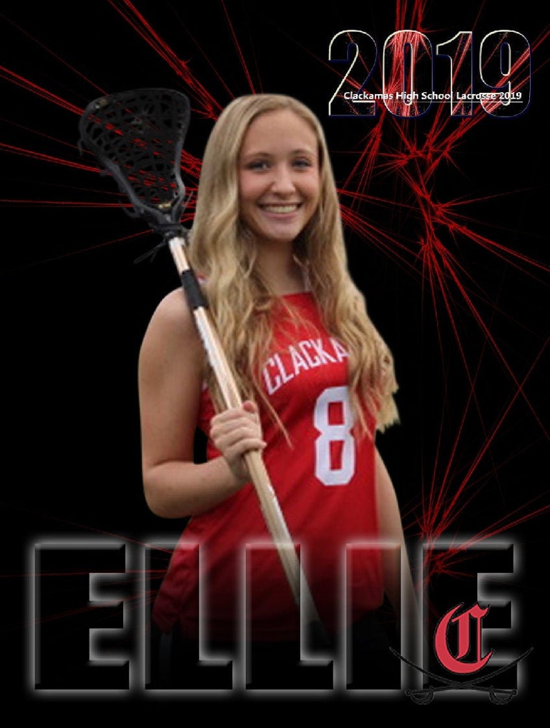 Printed Vinyl Lacrosse Custom Sports Banner Senior Sports Etsy UK