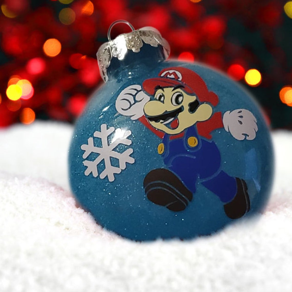 Super Nintendo Inspired Super Mario Brothers Christmas | Etsy