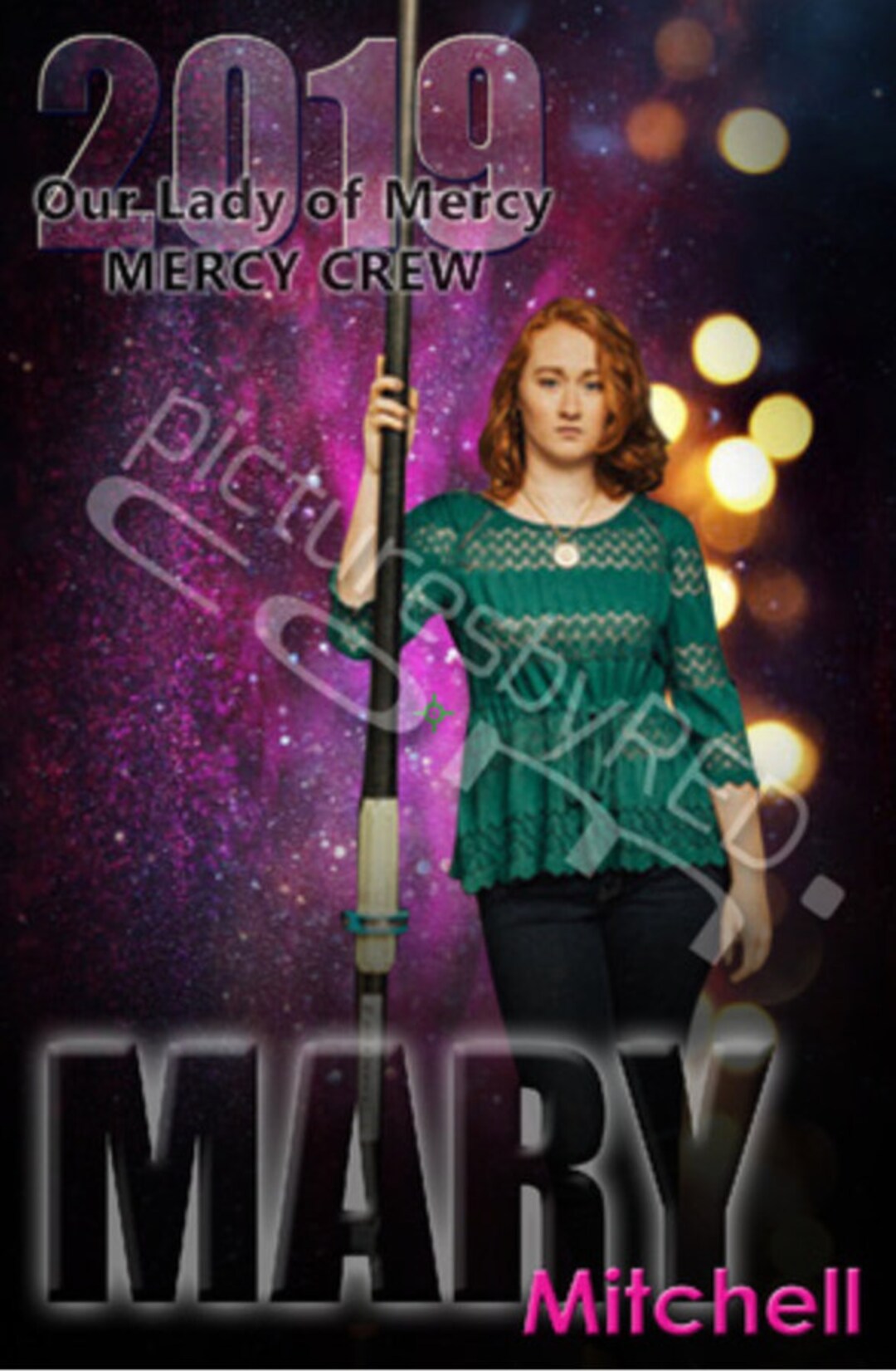 Printed Vinyl Crew Custom Sports Banner - Senior Sports Banners ...