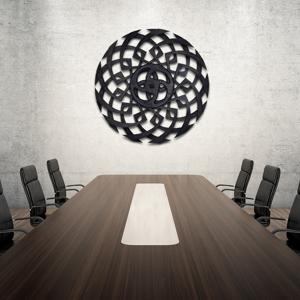 Large Wall Art Optical Illusion Large Wall Art That Seems to Etsy