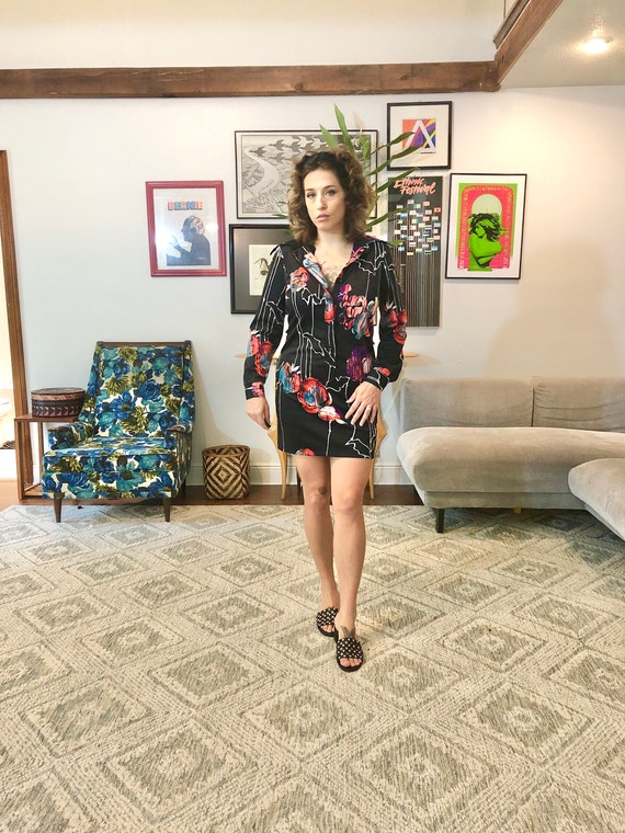 Floral Vintage Mod MiniDress