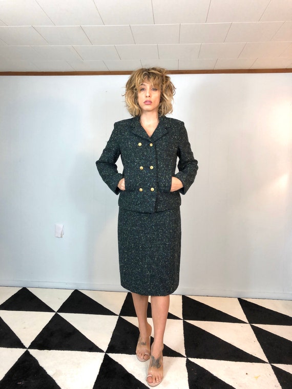 50s Pendleton Skirt Suit