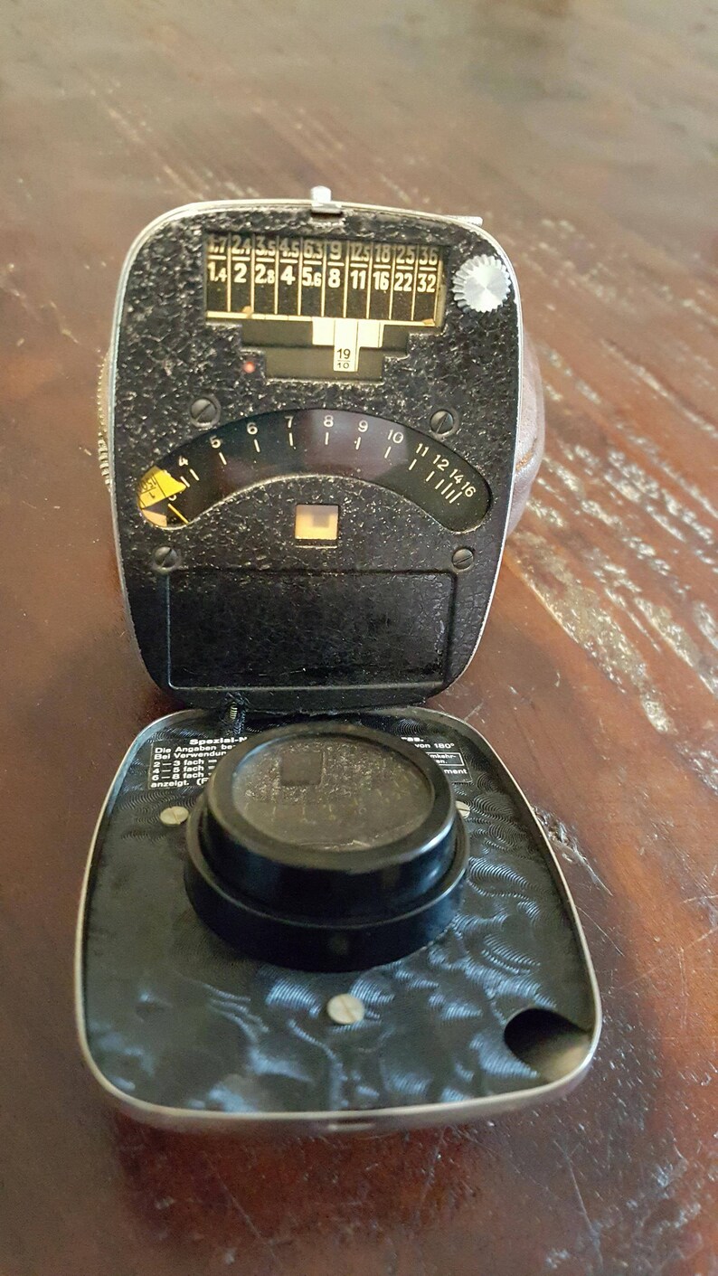 Vintage Electro Bewi Light Meter Etsy