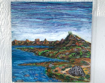 Paisaje de grano de madera 5