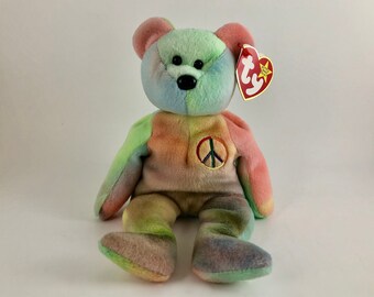 5th generation peace beanie baby