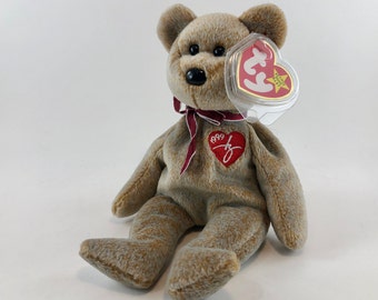 1999 signature bear beanie baby worth