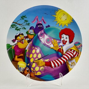 マクドナルド 1998年製 プレートMcDonald ビンテージアンティークトイ 1998 Mcdonalds Plate - Etsy