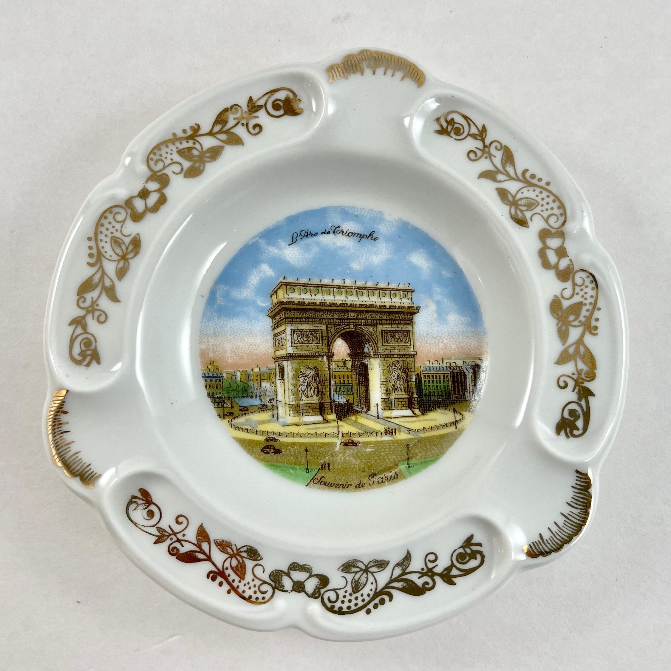 Vintage Limoge Ashtray France Souvenir - Etsy